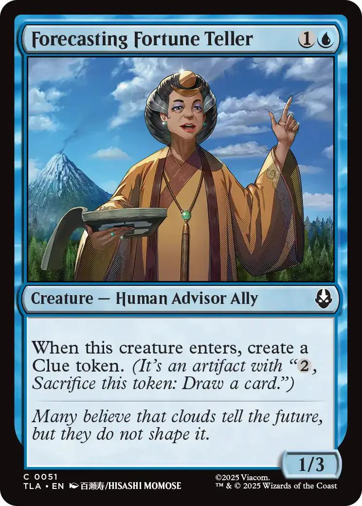 Forecasting Fortune Teller [51] [Avatar: The Last Airbender] [Non-Foil]