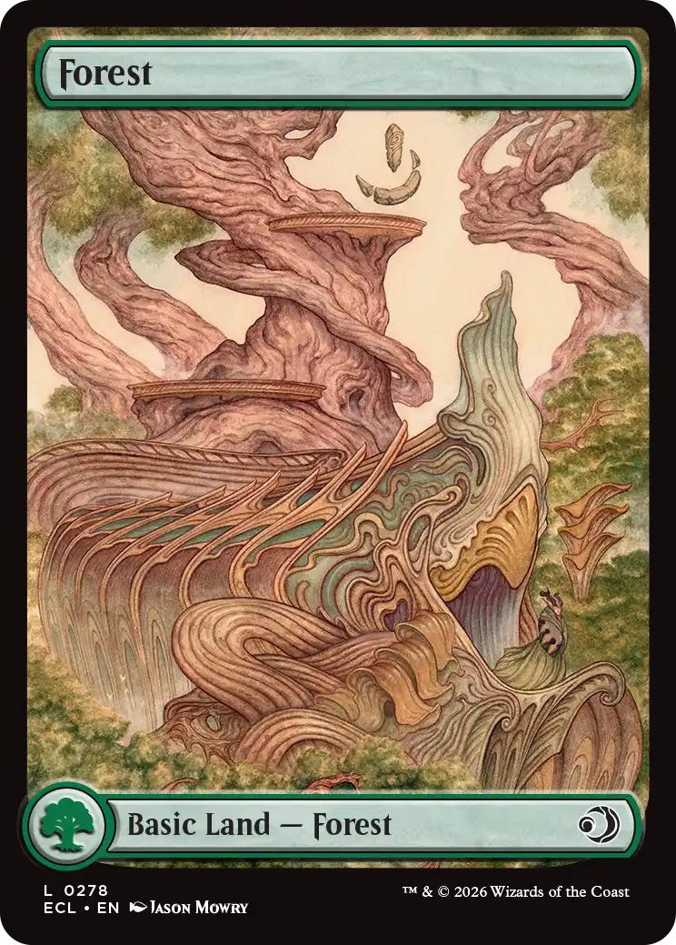 Forest [278] [Full Art] [Lorwyn] [Lorwyn Eclipsed] [Non-Foil]