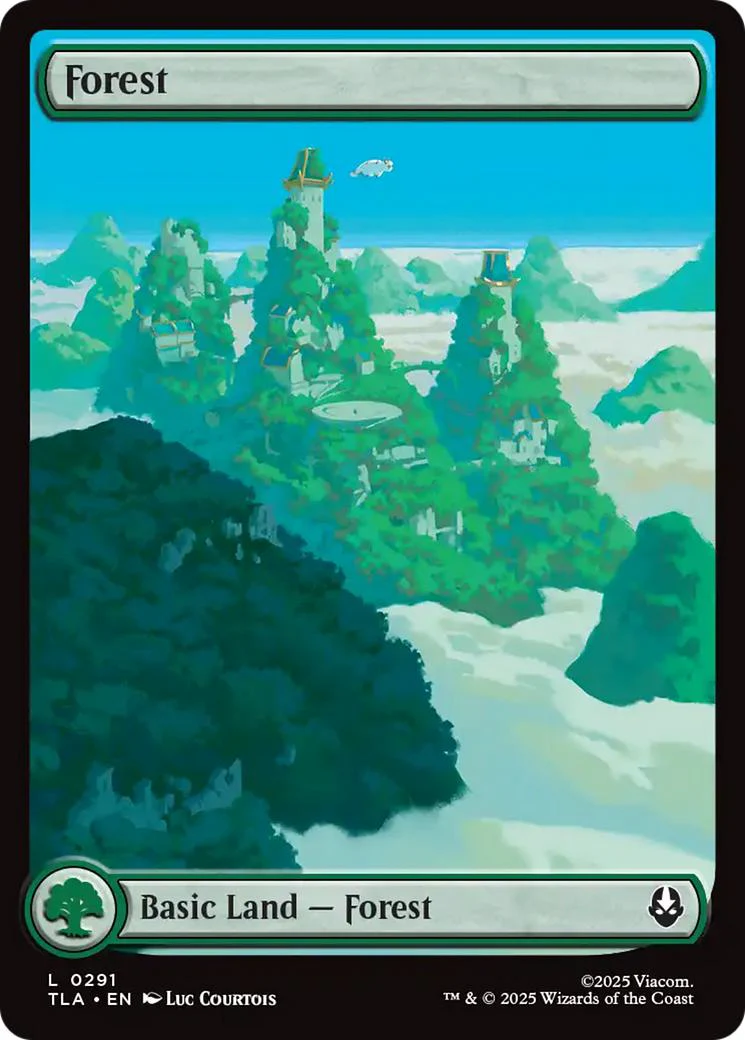 Forest [291] [Full Art] [Appa] [Avatar: The Last Airbender] [Non-Foil]