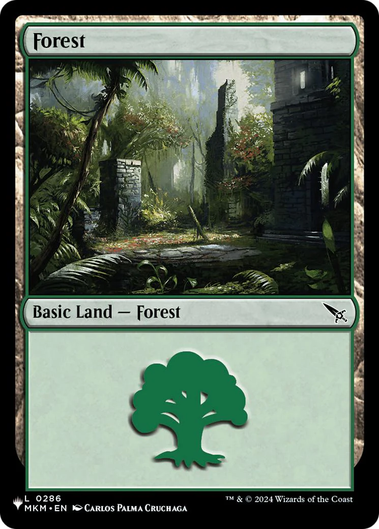 Forest [MKM-286] [Welcome Decks 2024] [The List] [Non-Foil]