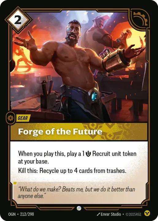 Forge of the Future - 212/298 [Origins] [Non-Foil]