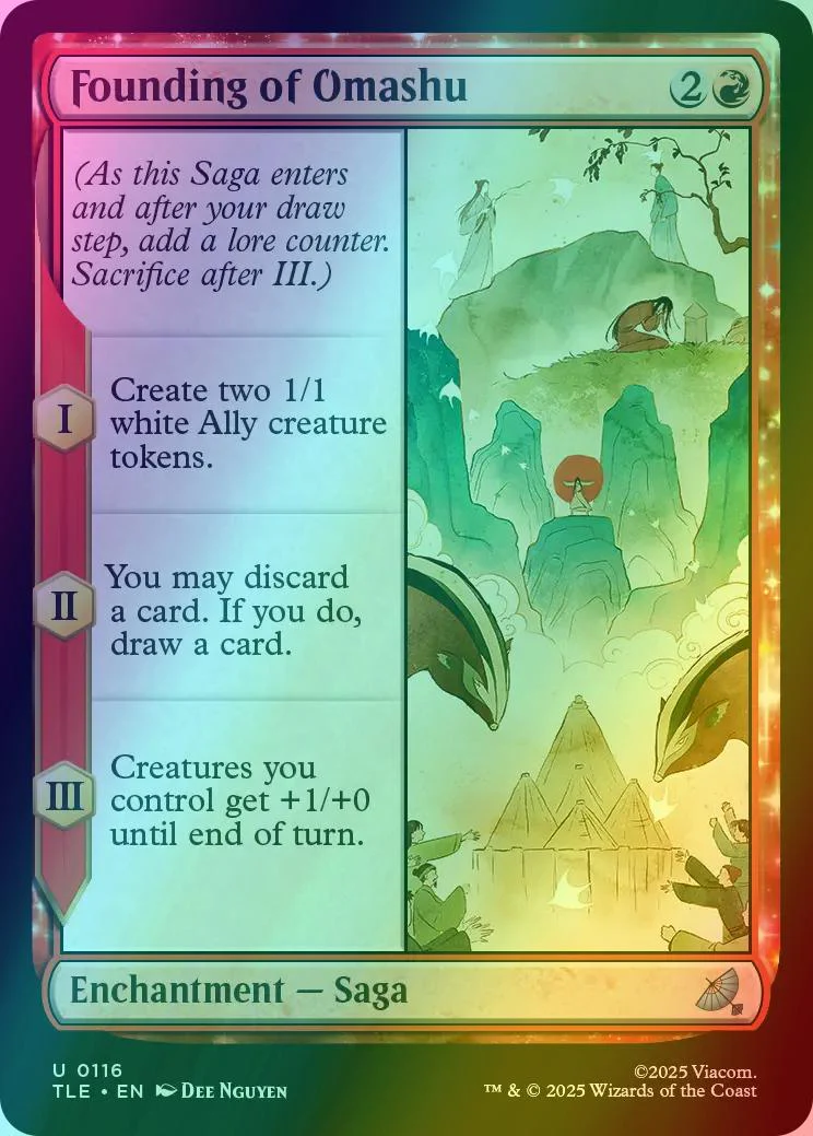 Founding of Omashu [116] [Avatar: The Last Airbender Eternal] [Foil]