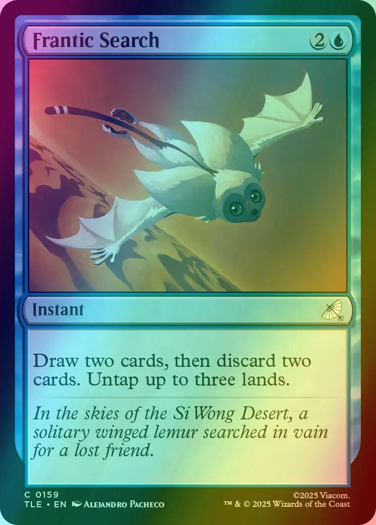 Frantic Search [159] [Avatar: The Last Airbender Eternal] [Foil]