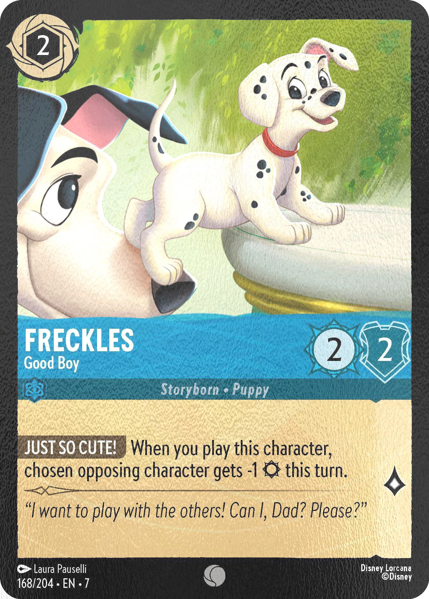 Freckles - Good Boy - 168/204 [Archazia's Island] [Cold Foil]