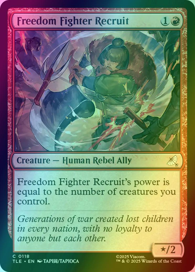 Freedom Fighter Recruit [118] [Avatar: The Last Airbender Eternal] [Foil]