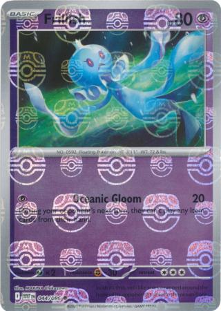 Frillish - Master Ball Pattern - 044/086 - Common [sv105w-044] [Reverse Holo]