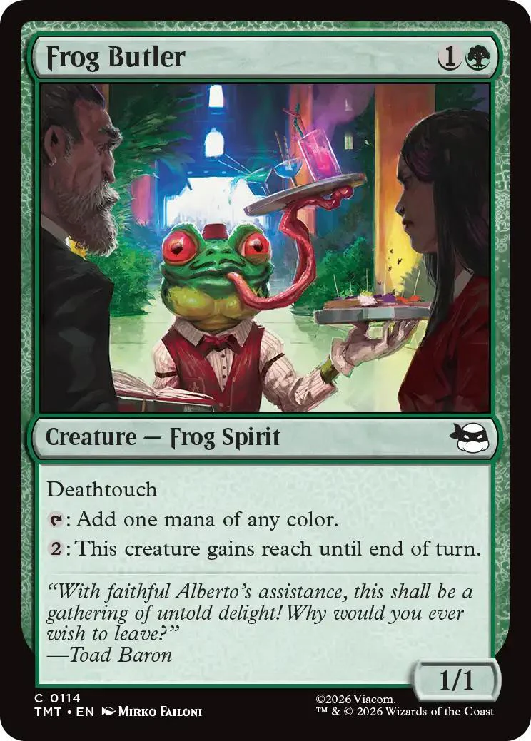 Frog Butler [114] [Teenage Mutant Ninja Turtles] [Non-Foil]