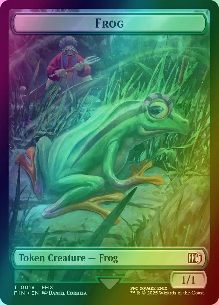 Frog Token (18) // Hero Token (08) [FINAL FANTASY: Tokens] [Foil]