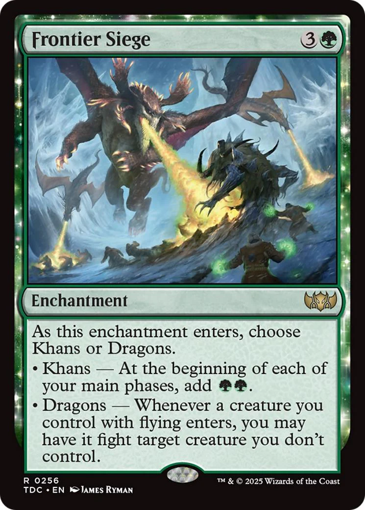 Frontier Siege [256] [Tarkir: Dragonstorm: Commander] [Non-Foil]