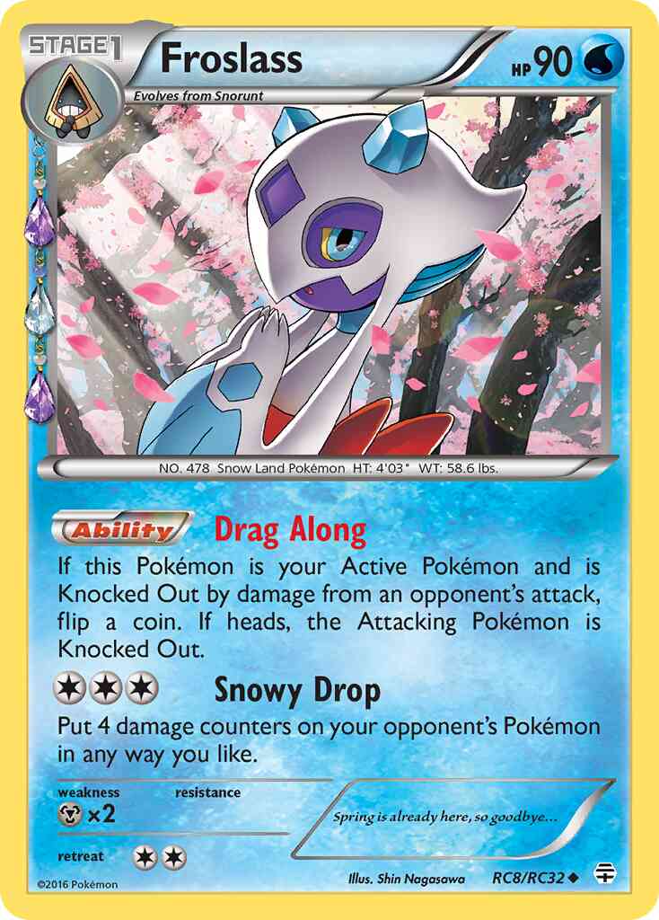 Froslass - RC8/RC32 - Uncommon [g1-rc8] [Holo]