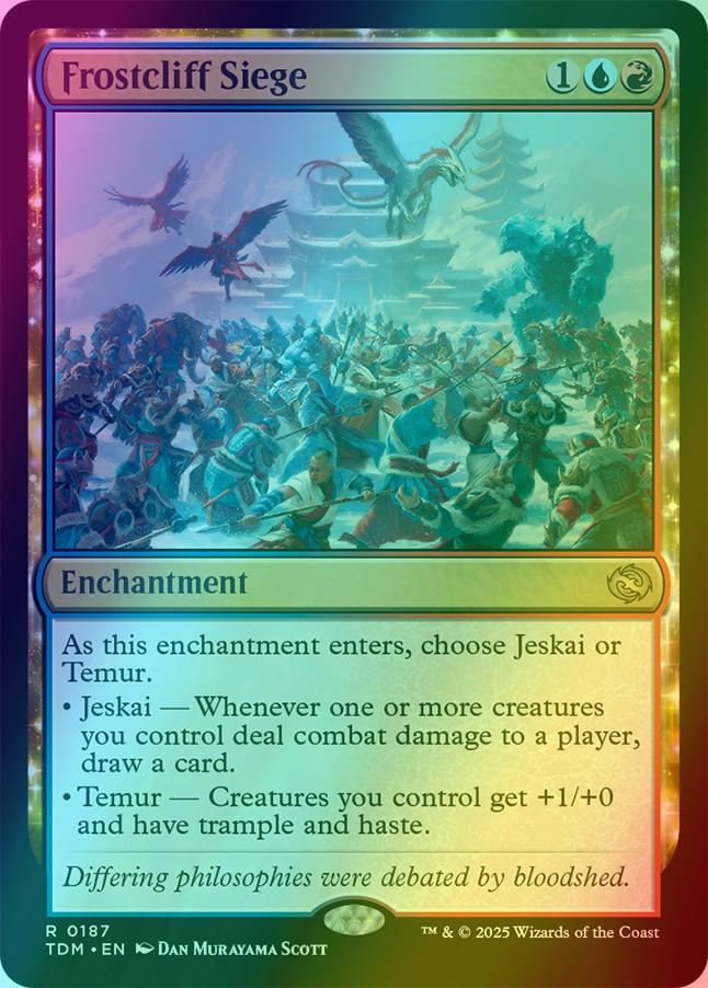 Frostcliff Siege [187] [Tarkir: Dragonstorm] [Foil]