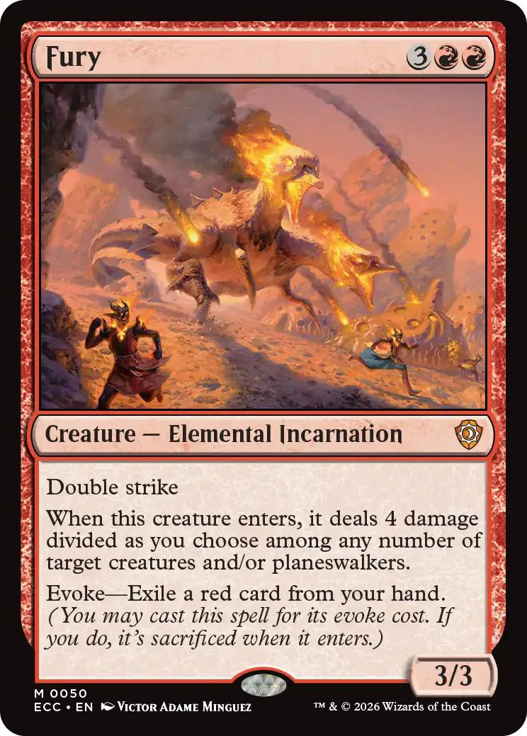 Fury [50] [Lorwyn Eclipsed: Commander] [Non-Foil]