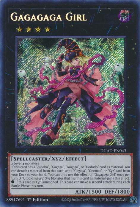 Gagagaga Girl - DUAD-EN043 - Secret Rare - 1st Edition