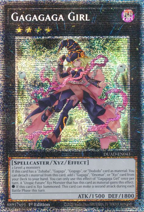 Gagagaga Girl - DUAD-EN043 - Starlight Rare - 1st Edition