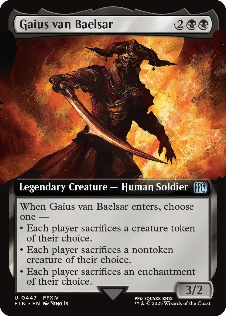 Gaius van Baelsar [447] [Extended Art] [FINAL FANTASY] [Non-Foil]