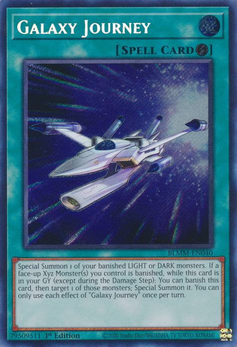 Galaxy Journey - BLMM-EN040 - Secret Rare - 1st Edition