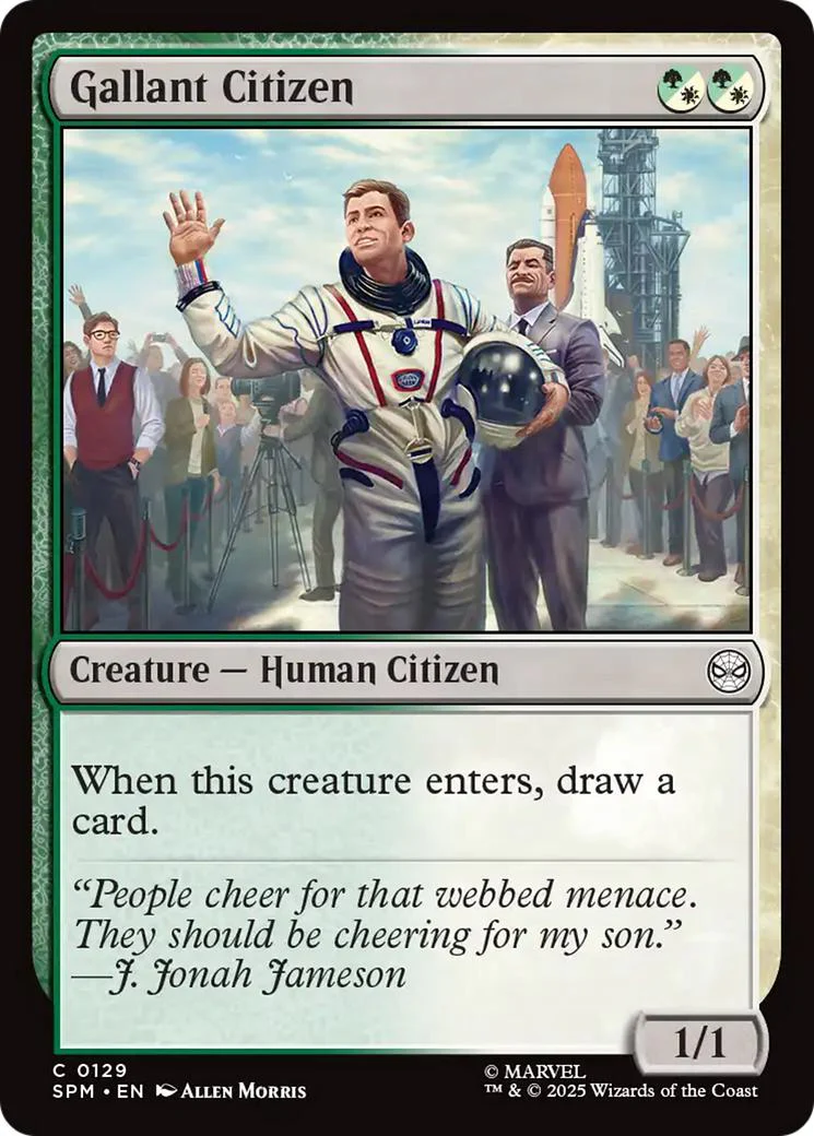 Gallant Citizen [129] [Marvel's Spider-Man] [Non-Foil]