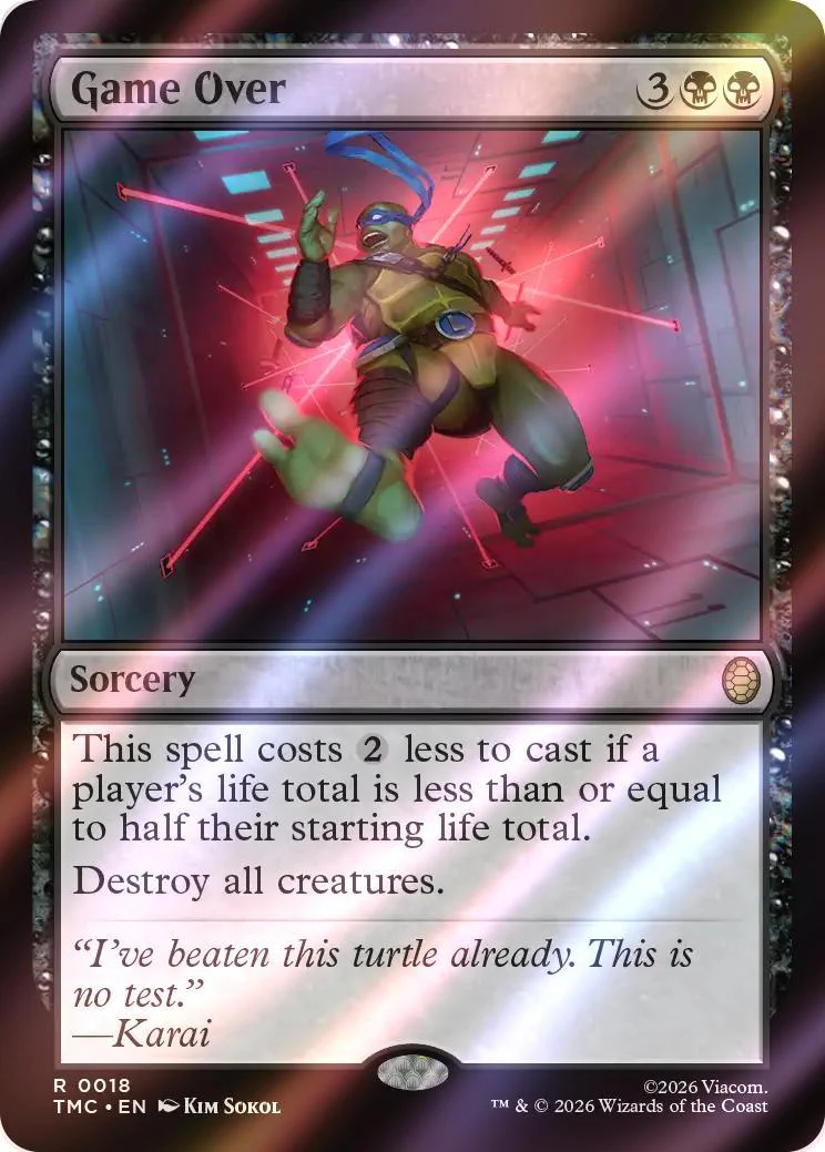 Game Over [18] [Teenage Mutant Ninja Turtles Eternal] [Surge Foil]