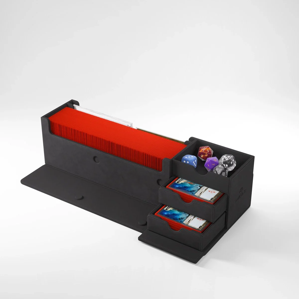 Gamegenic - Cards' Lair Convertible Deck Box - 400+ - Black - Image 2