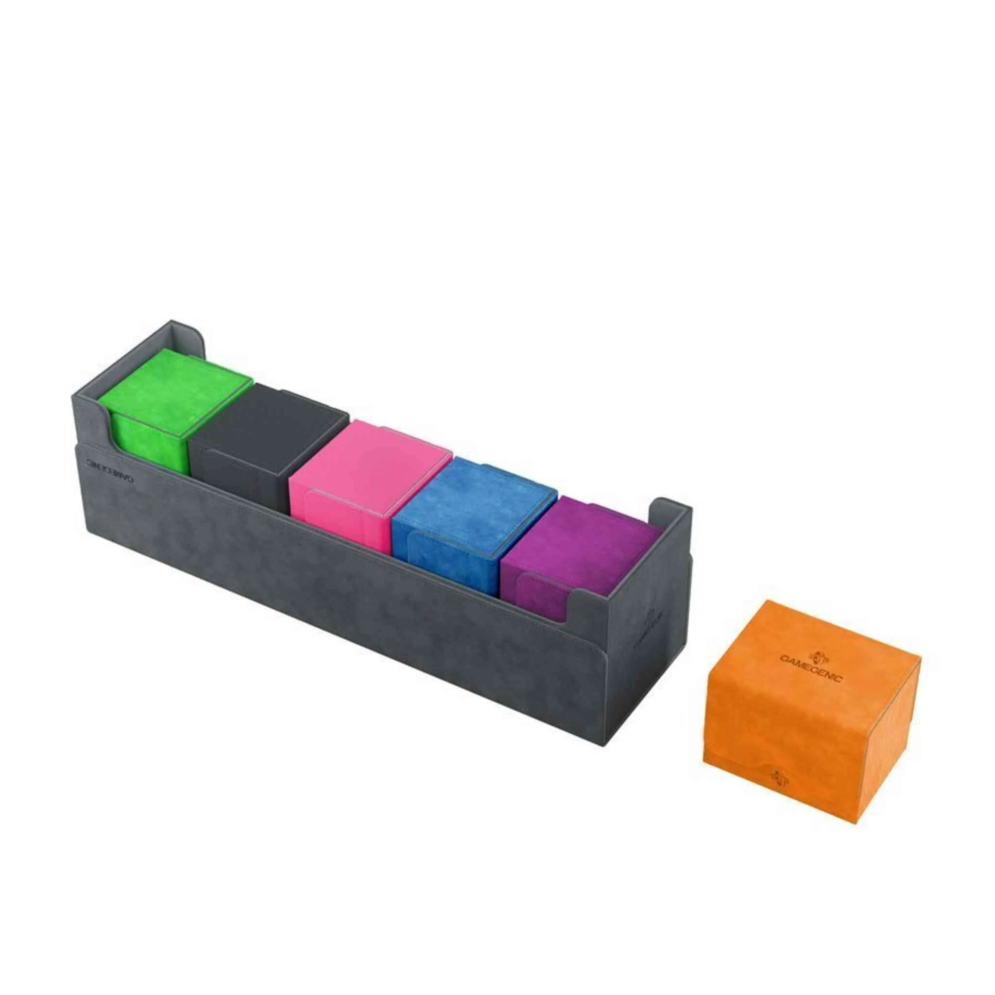 Gamegenic - Dungeon S Convertible Deck Box - 550+ - Midnight Grey - Image 2