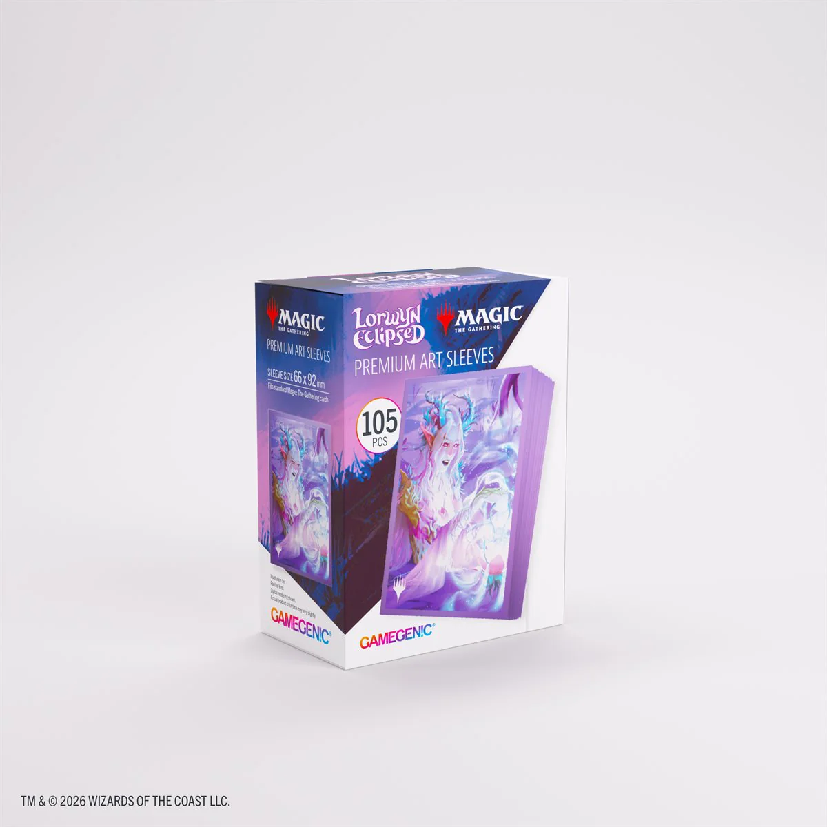 Gamegenic MTG Premium Art Sleeves - Standard Size - 105ct - Lorwyn Elipsed - Twilight Divinier