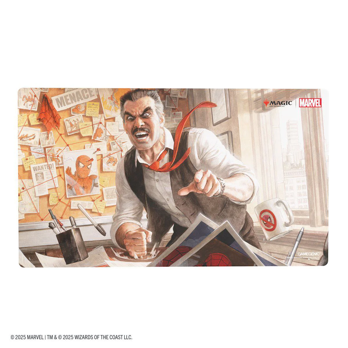Gamegenic MTG Prime Playmat - Marvel's Spider-Man - J. Jonah Jameson