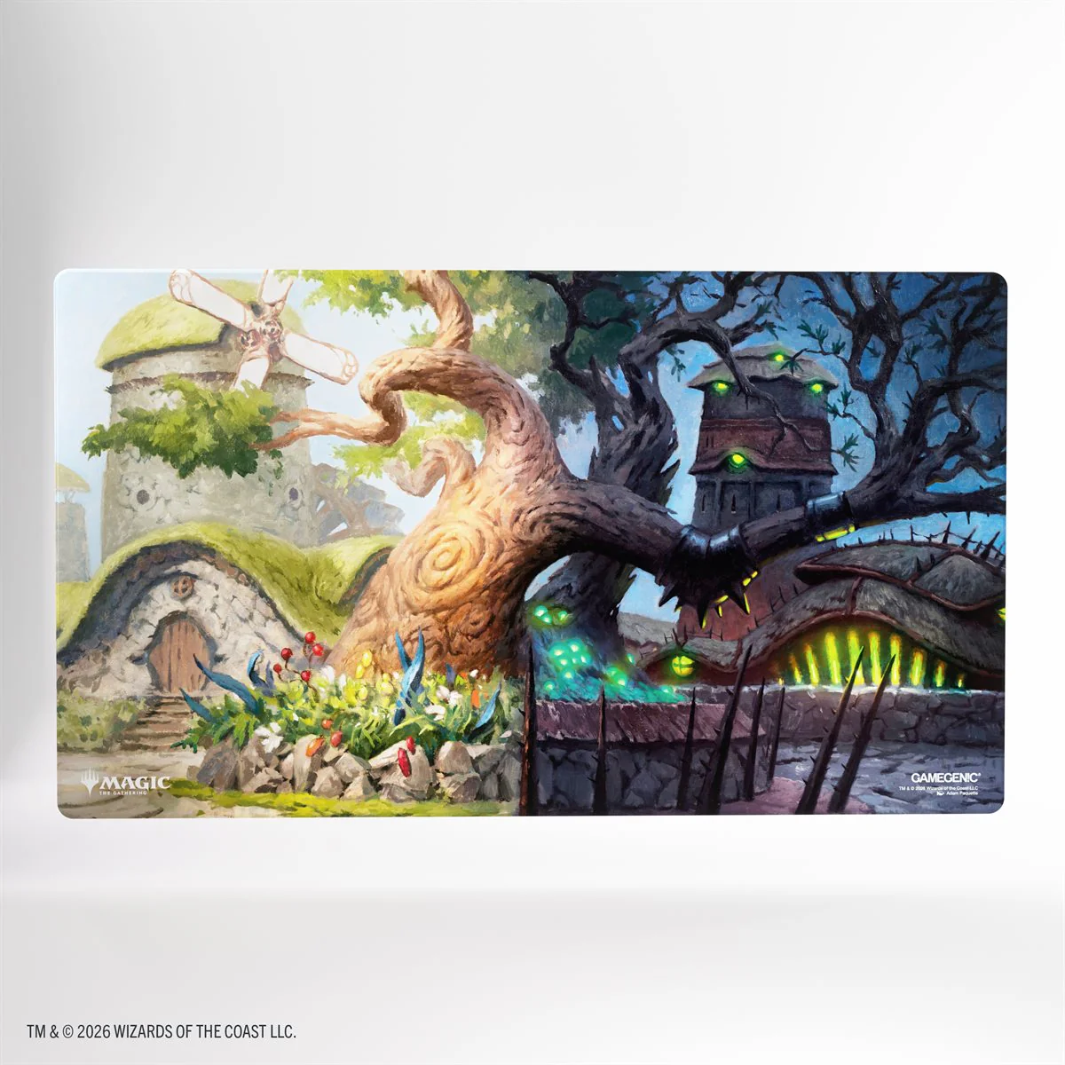 Gamegenic MTG Shiny Playmat - Lorwyn Eclipsed - Temple Garden