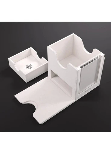 Gamegenic Sidekick Pro XL Convertible Deck Box - 100+ - White
