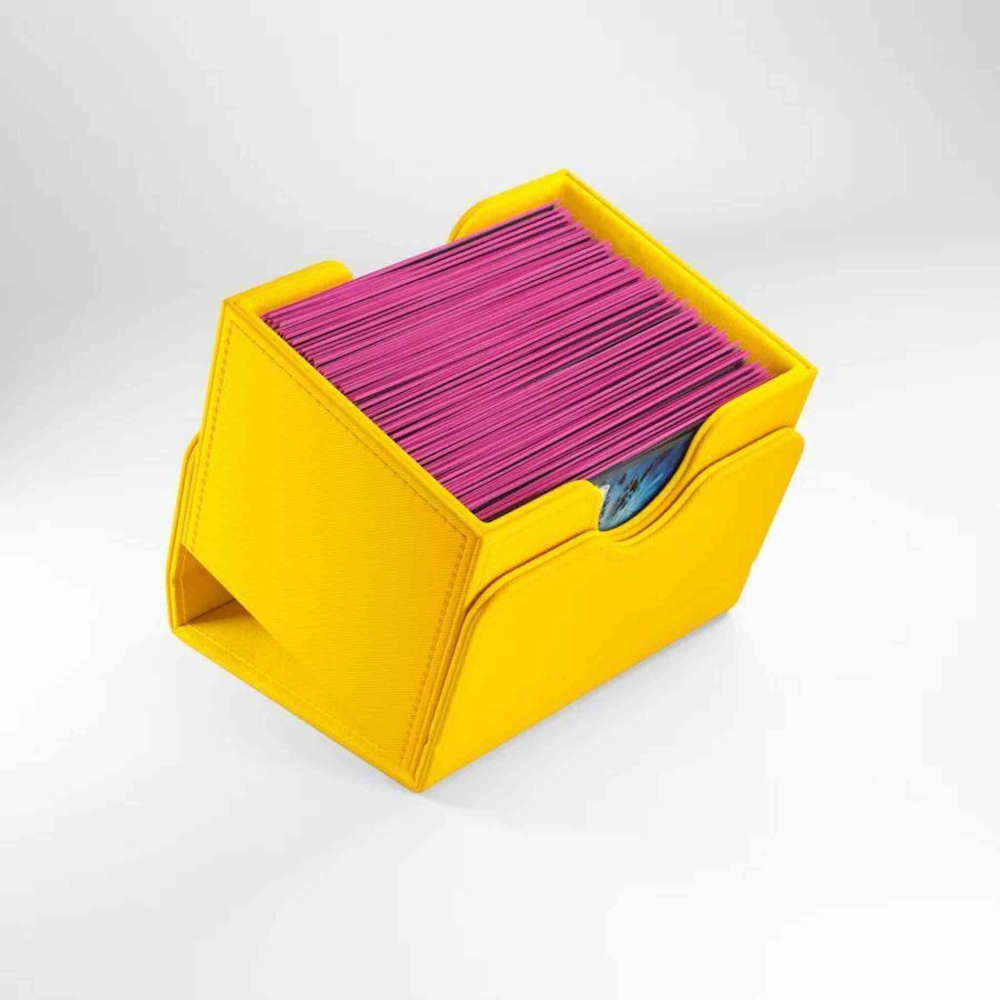 Gamegenic Sidekick XL Convertible Deck Box - 100+ - Yellow - Image 2