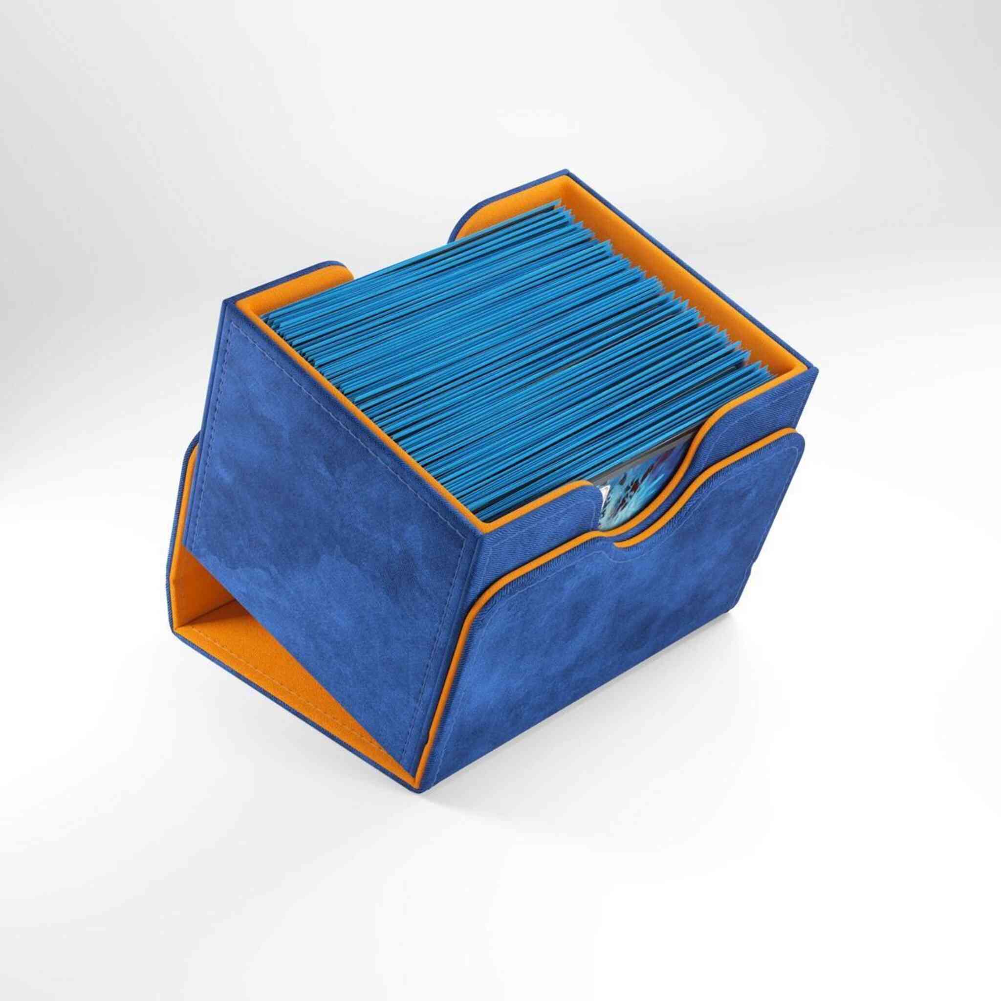 Gamegenic Sidekick XL Exclusive Convertible Deck Box - 100+ - Blue and Orange - Image 2