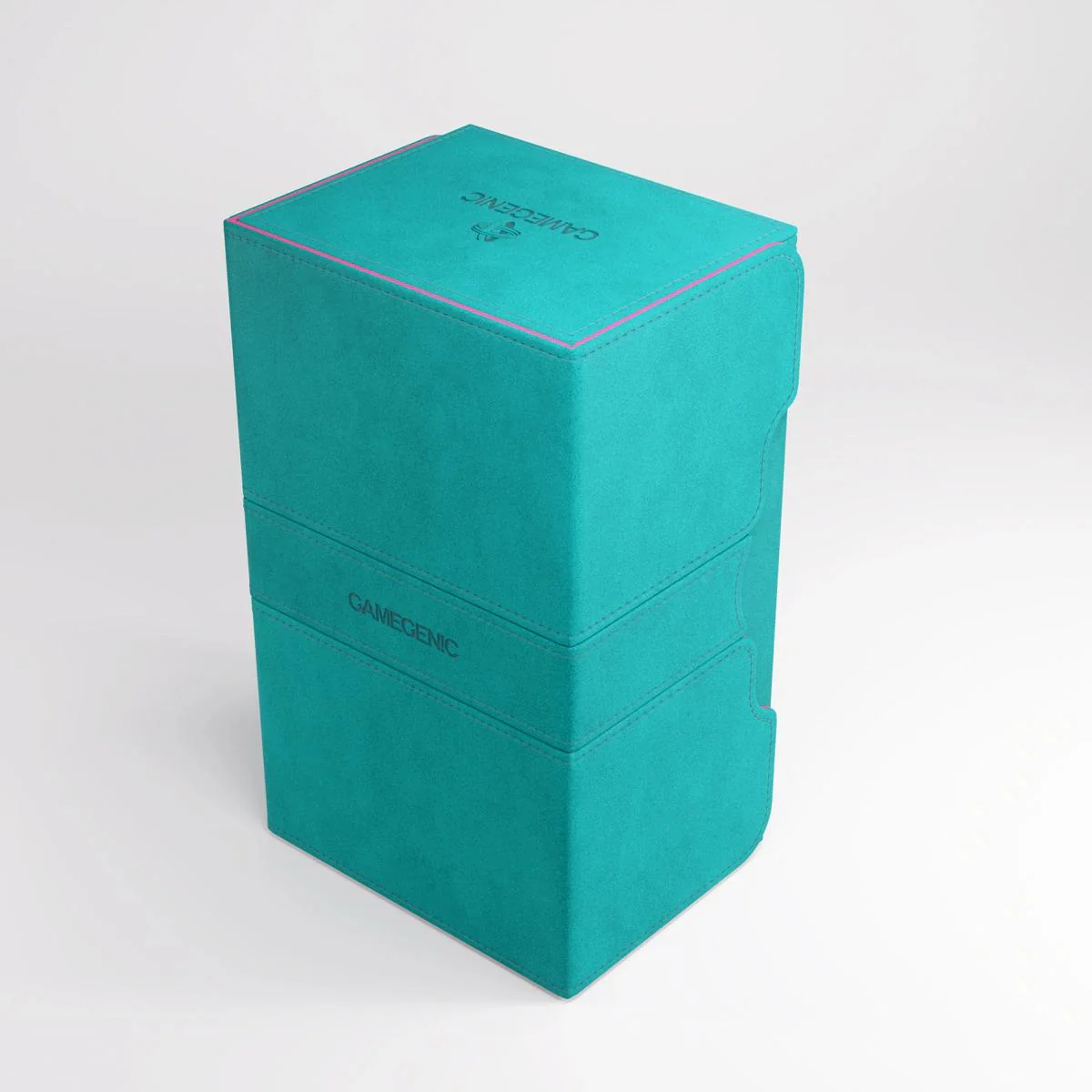 Gamegenic Stronghold XL Convertible Deck Box - 200+ - Teal/Pink