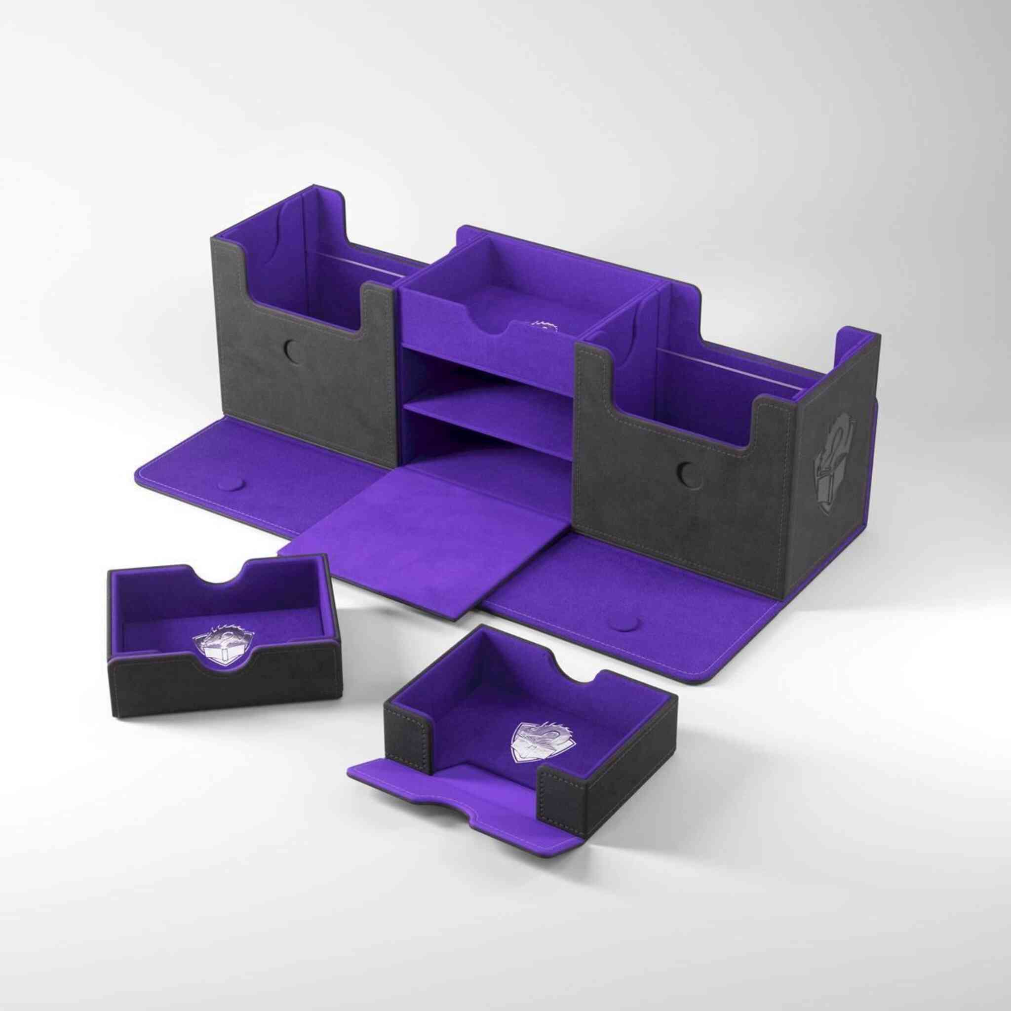 Gamegenic The Academic XL Deck Box - 266+ - Black/Purple - Image 2