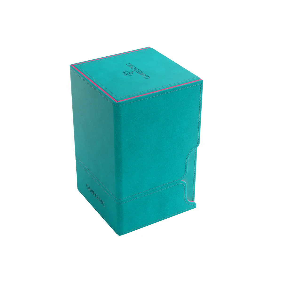 Gamegenic Watchtower XL Convertible Deck Box - 100+ - Teal and Pink