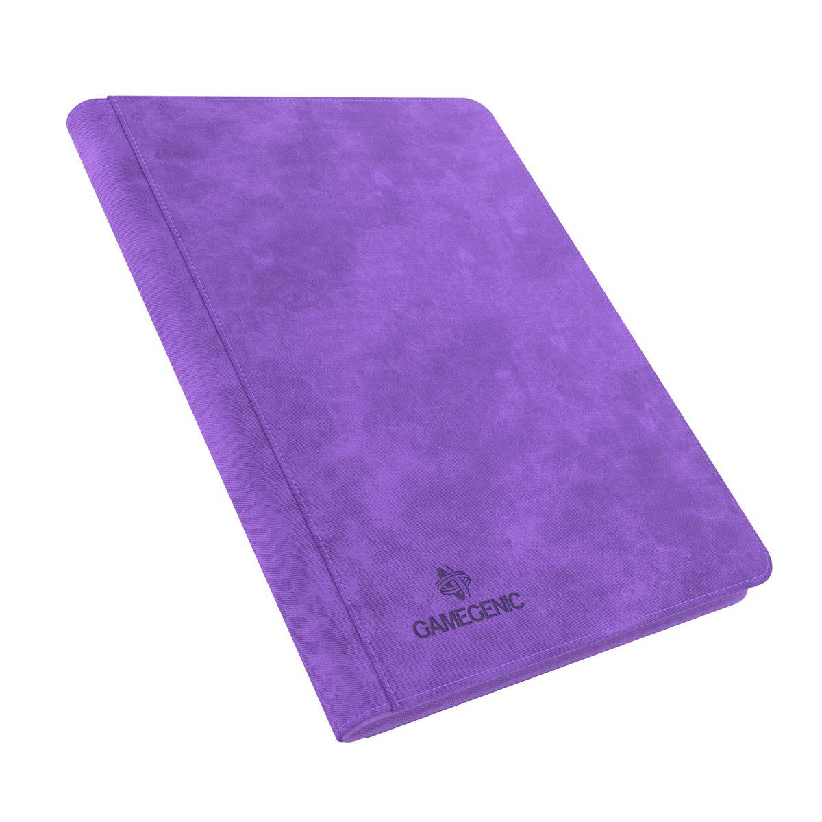 Gamegenic Zip-Up Album - 18-Pocket - Purple
