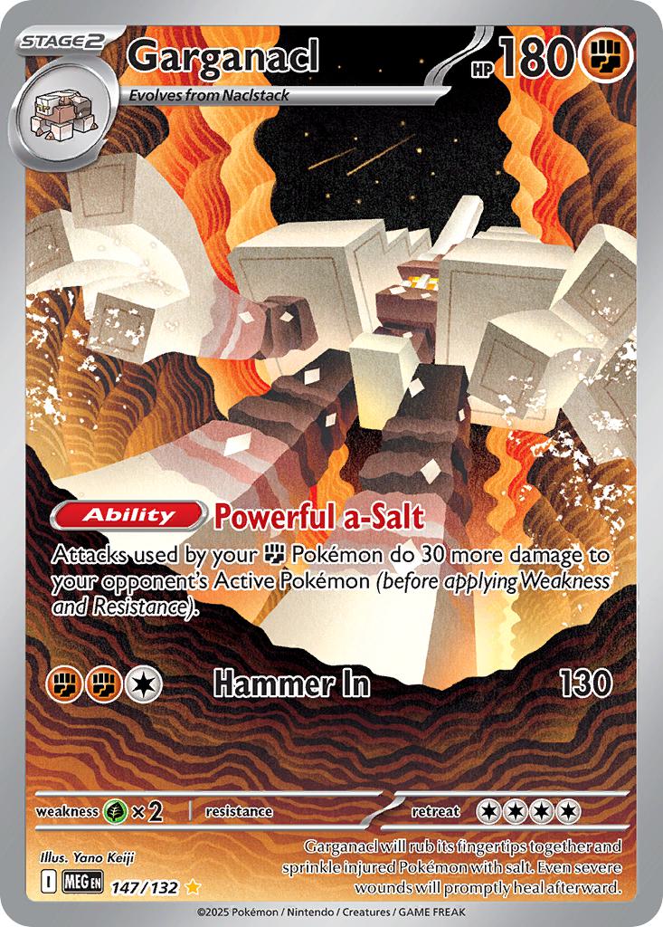 Garganacl - 147/132 - Illustration Rare [me01-147] [Ultra]
