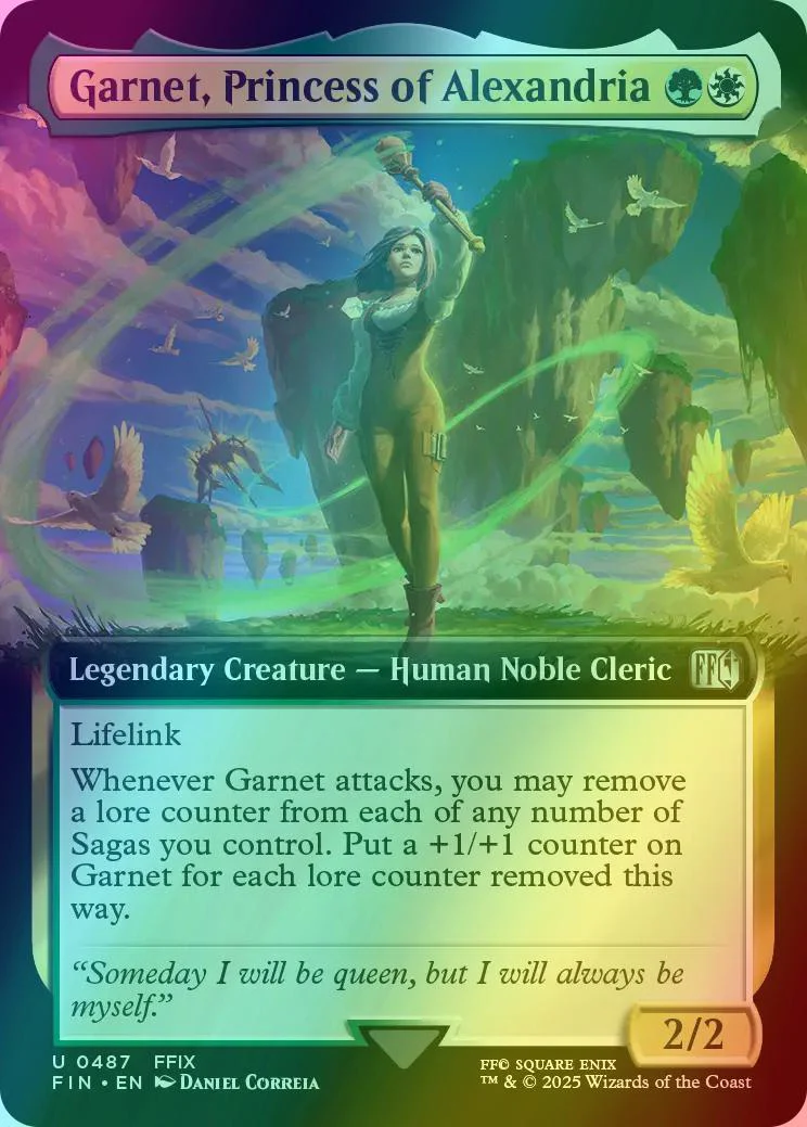 Garnet, Princess of Alexandria [487] [Extended Art] [FINAL FANTASY] [Foil]