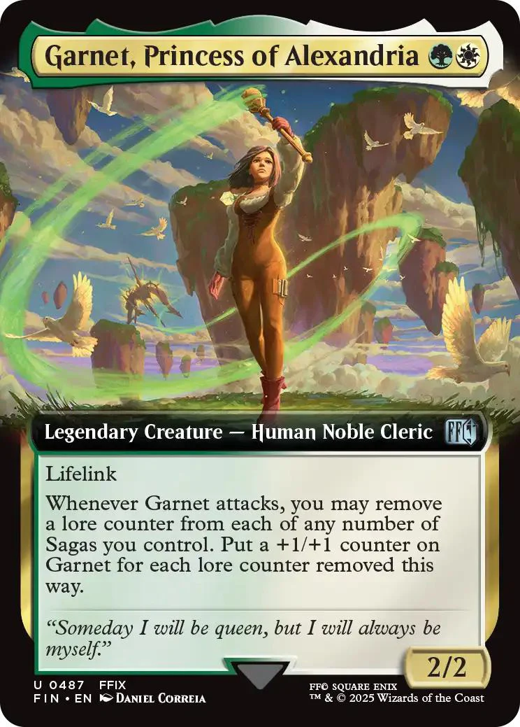 Garnet, Princess of Alexandria [487] [Extended Art] [FINAL FANTASY] [Non-Foil]