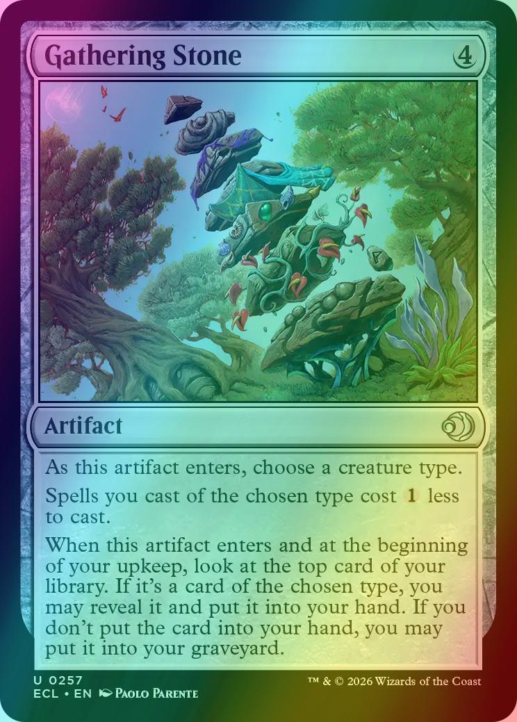 Gathering Stone [257] [Lorwyn Eclipsed] [Foil]