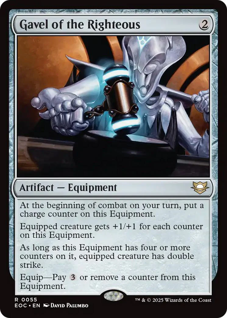 Gavel of the Righteous [55] [Edge of Eternities: Commander] [Non-Foil]
