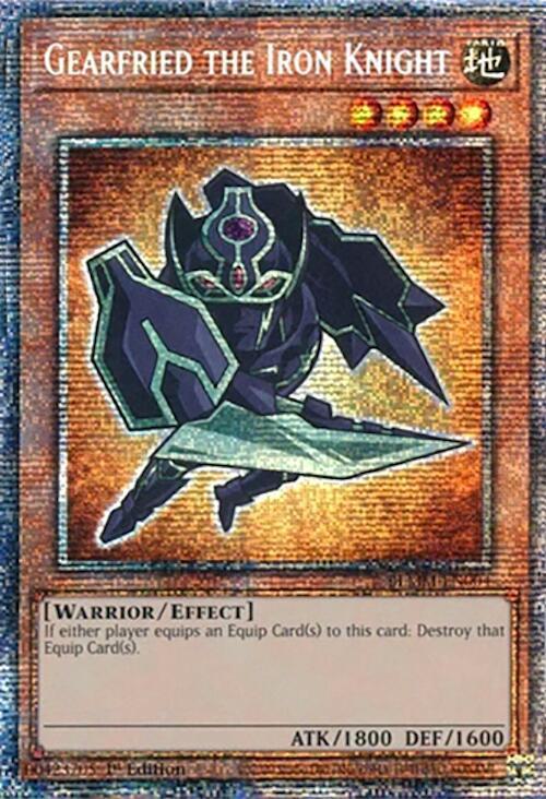 Gearfried the Iron Knight - BLMM-EN004 - Starlight Rare - 1st Edition