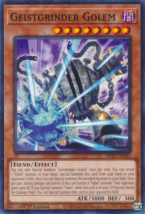 Geistgrinder Golem - MP25-EN301 - Common - 1st Edition