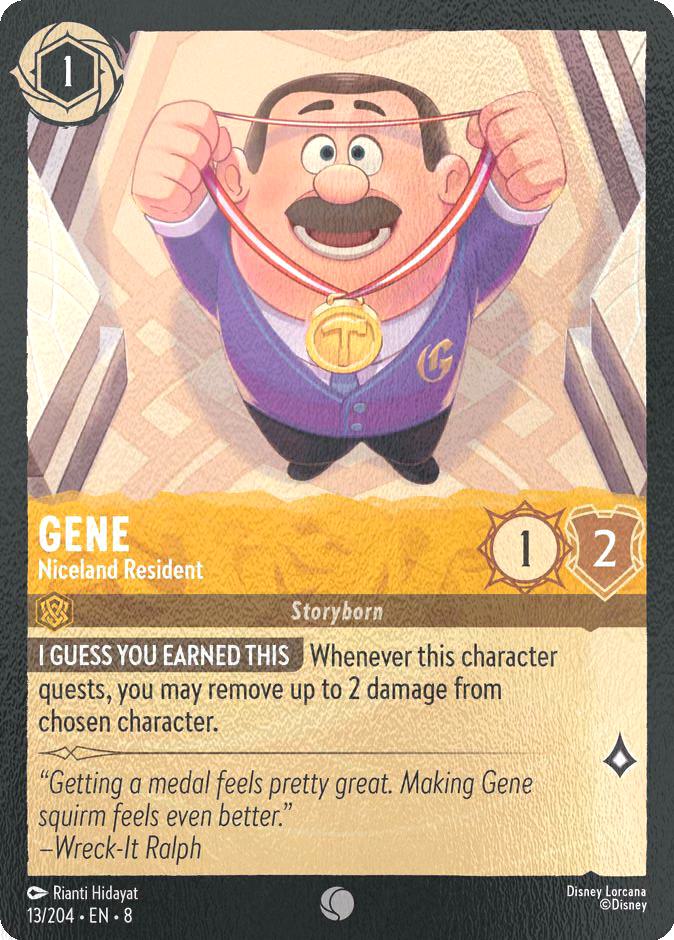 Gene - Niceland Resident - 13/204 [Reign of Jafar] [Cold Foil]