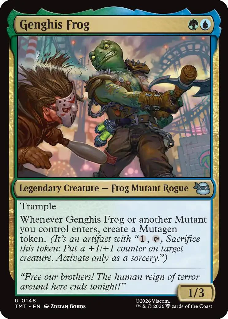 Genghis Frog [148] [Teenage Mutant Ninja Turtles] [Non-Foil]
