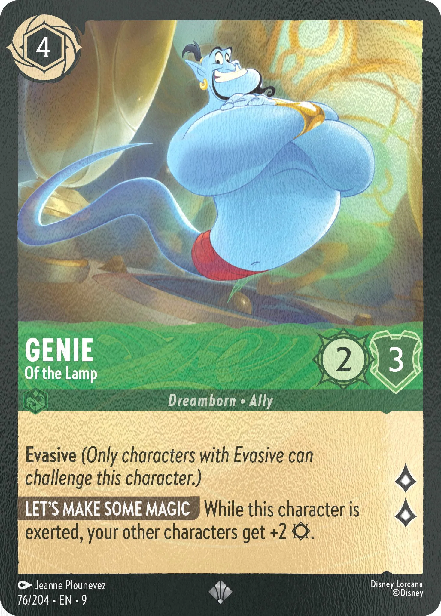 Genie - Of the Lamp - 76/204 [Fabled] [Cold Foil]