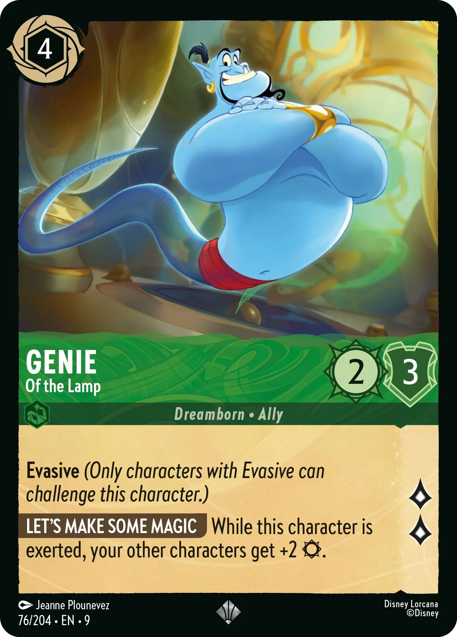 Genie - Of the Lamp - 76/204 [Fabled] [Non-Foil]