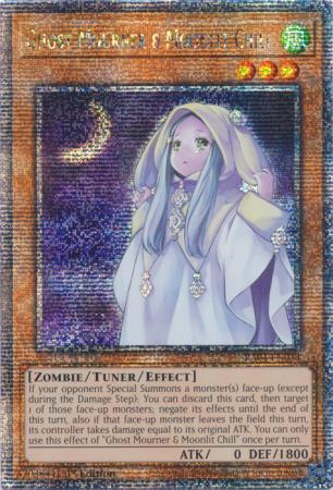 Ghost Mourner & Moonlit Chill - RA04-EN033 - Quarter Century Secret Rare - 1st Edition