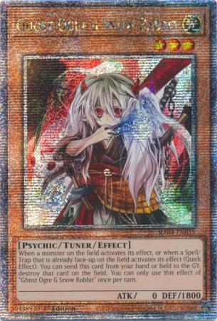 Ghost Ogre & Snow Rabbit - RA04-EN015 - Quarter Century Secret Rare - 1st Edition