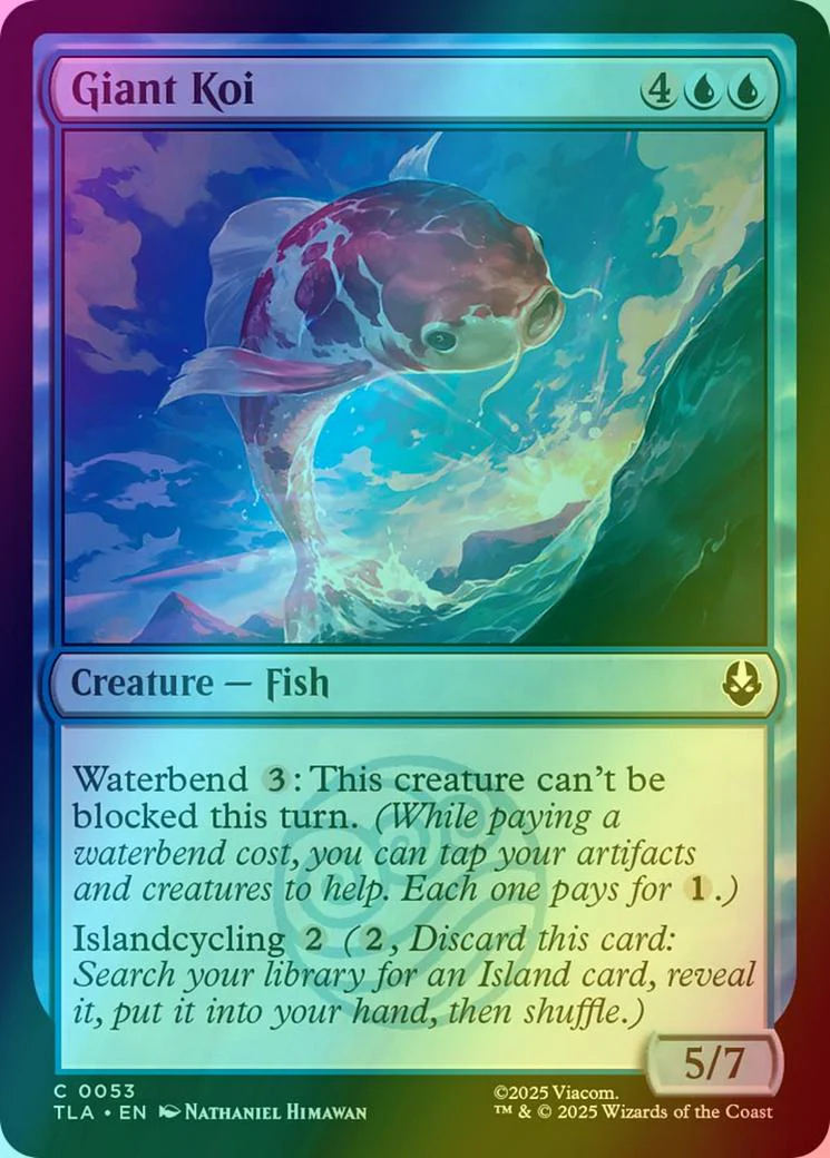Giant Koi [53] [Avatar: The Last Airbender] [Foil]