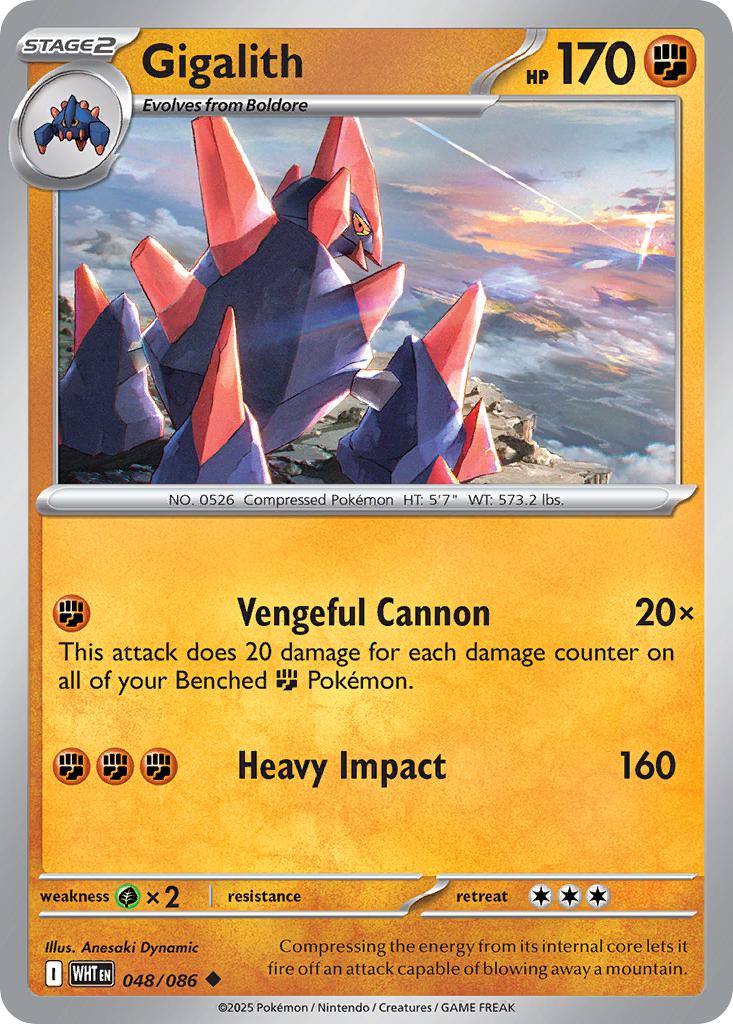 Gigalith - 048/086 - Uncommon [sv105w-048] [Non-Holo]