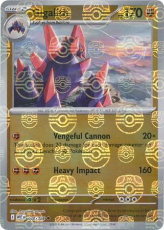 Gigalith - Master Ball Pattern - 048/086 - Uncommon [sv105w-048] [Reverse Holo]